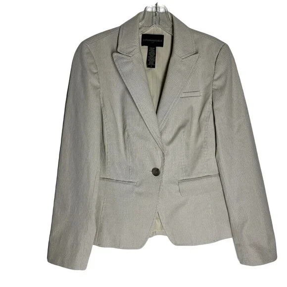 Blazer (Veste Tailleur) Femme Banana Republic - Taille 2 - Occasion Très Bon état